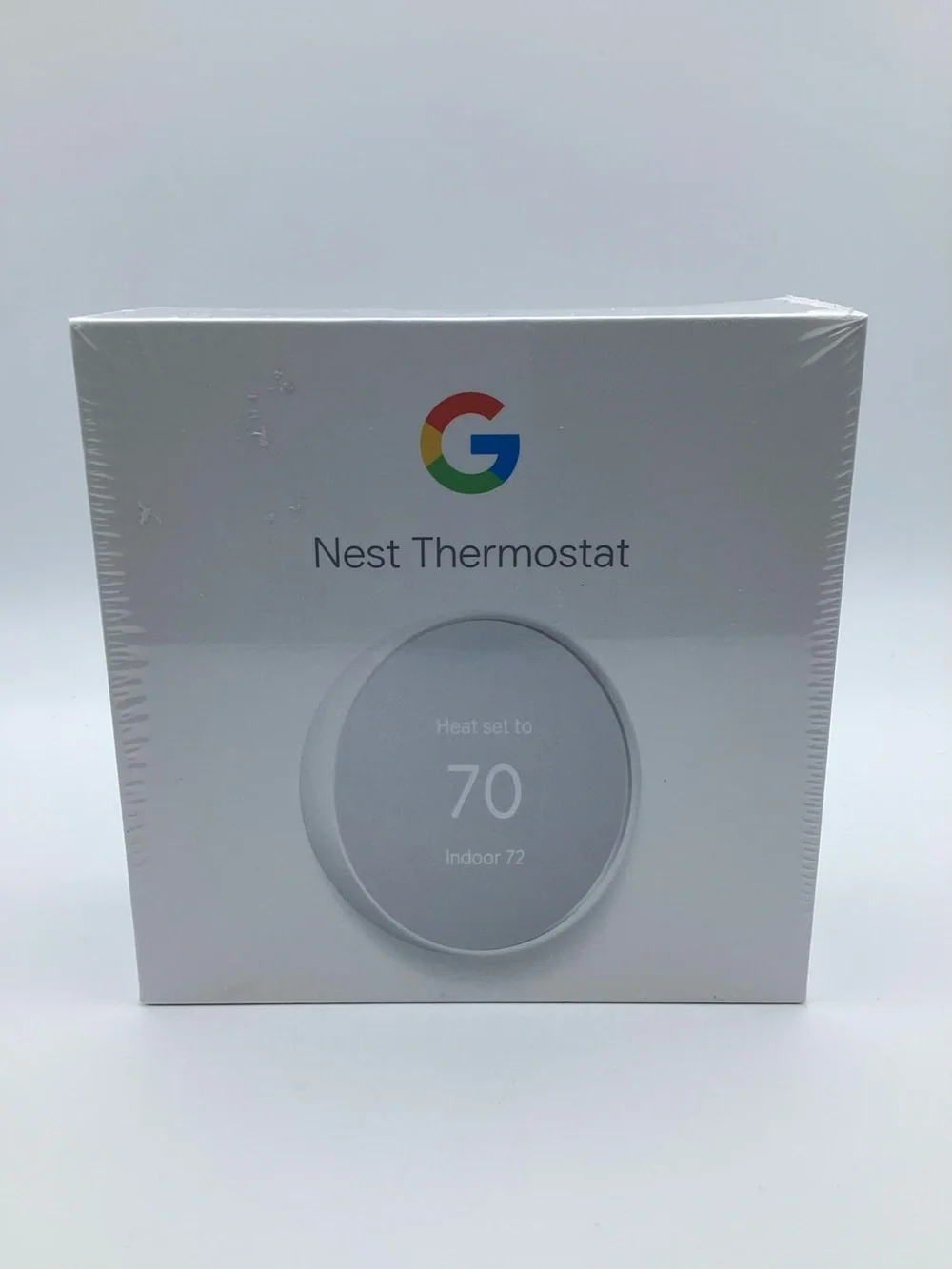 Google Nest Smart Wi-Fi Thermostat - Snow - Energy Star